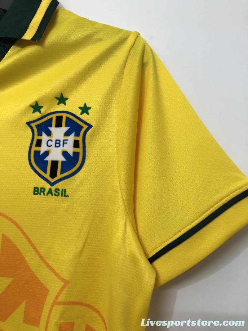 Retro 1994 Brazil home Soccer Jersey