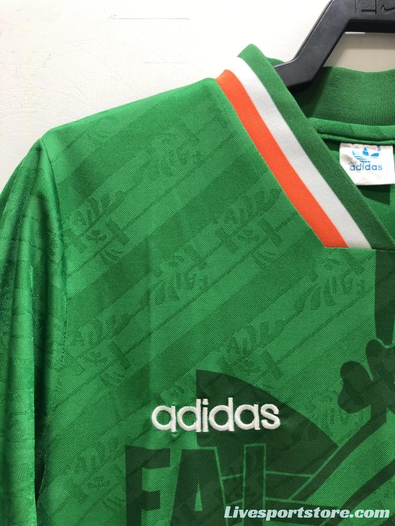 Retro 1994 Ireland Home Soccer Jersey