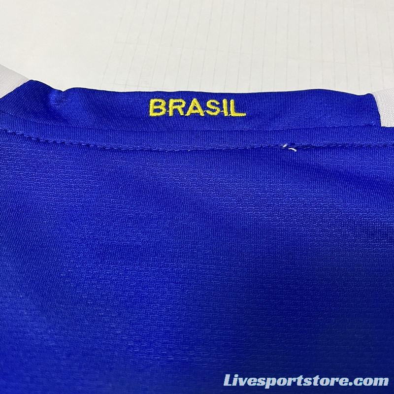 Retro 2006 Brazil Away Soccer Jersey