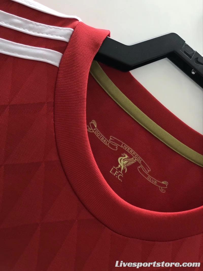 Retro 10/11 Liverpool Home Soccer Jersey