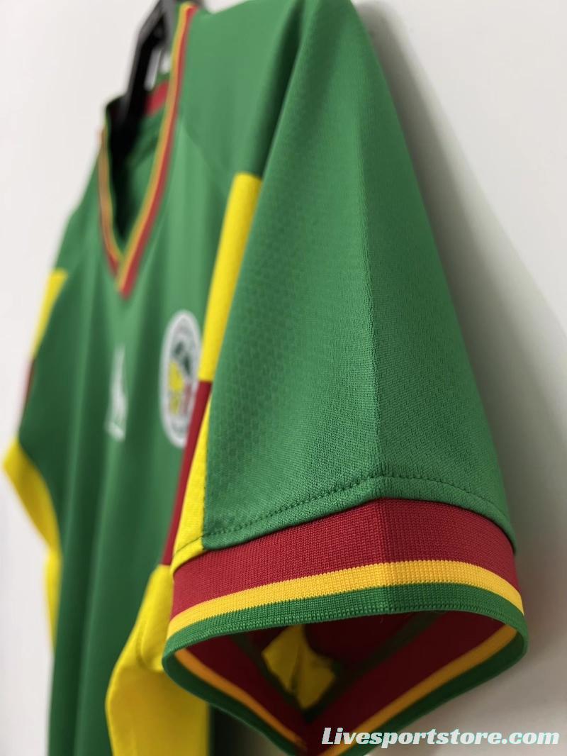 Retro 2002 Senegal Green Jersey