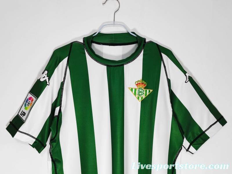 Retro 2003/04 Real Betis Home Soccer Jersey