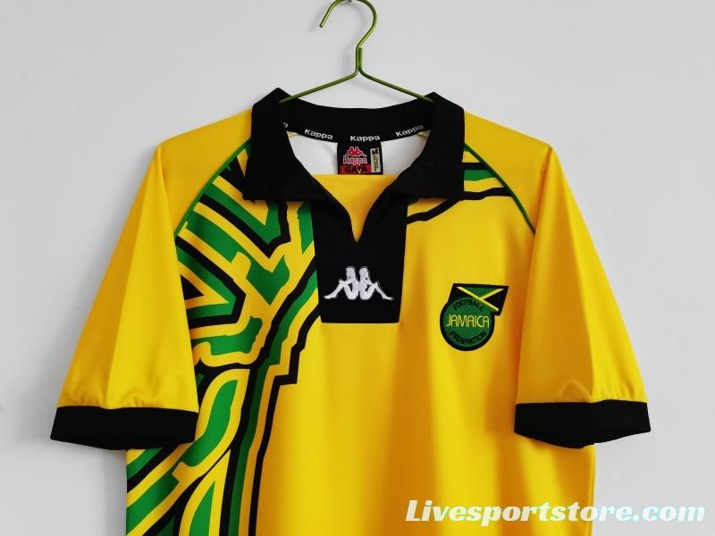 Retro 1998 Jamaica Home Soccer Jersey