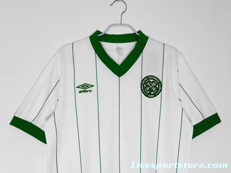 Retro 1984/86 Celtic Away Soccer Jersey