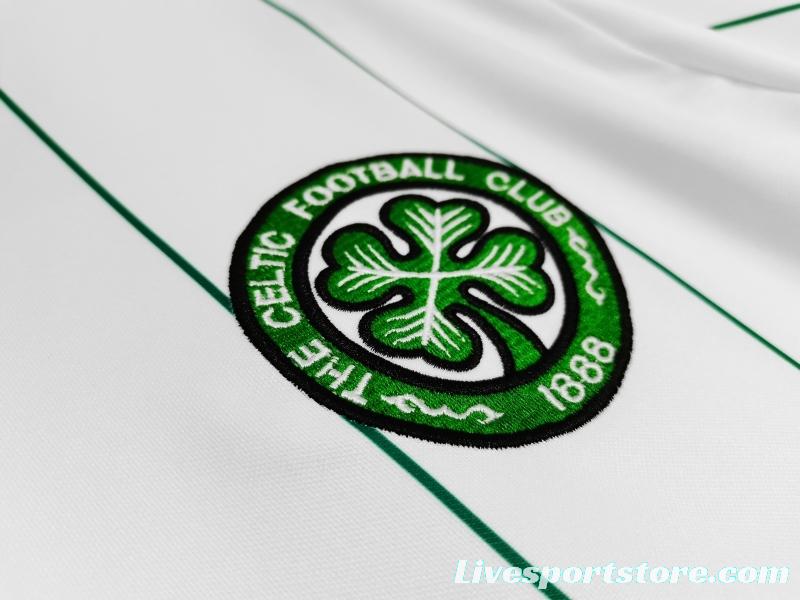 Retro 1984/86 Celtic Away Soccer Jersey