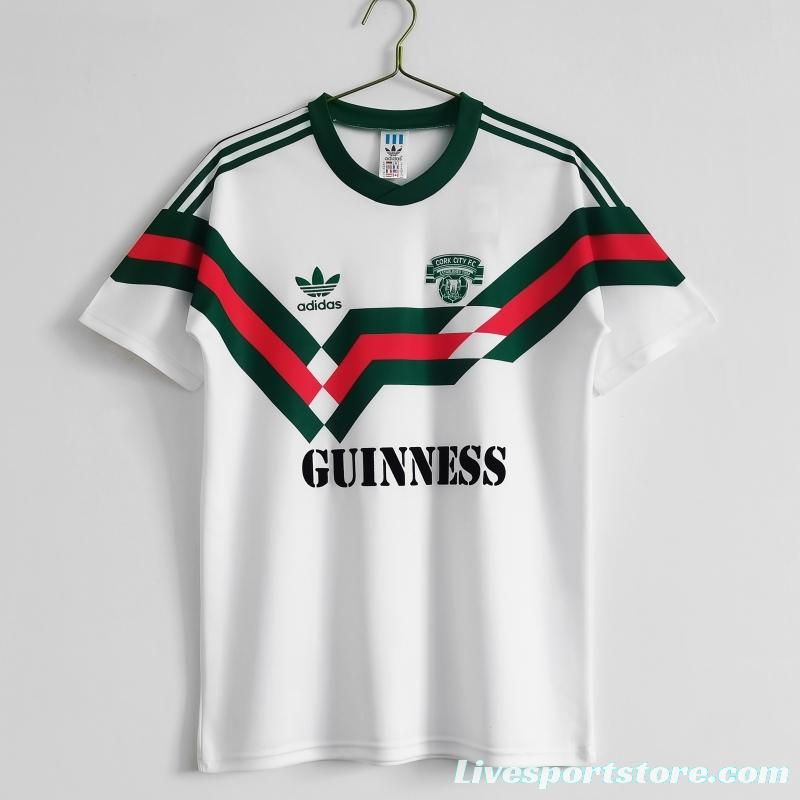 Retro 1988/89 Ireland Cork City Home Soccer Jersey