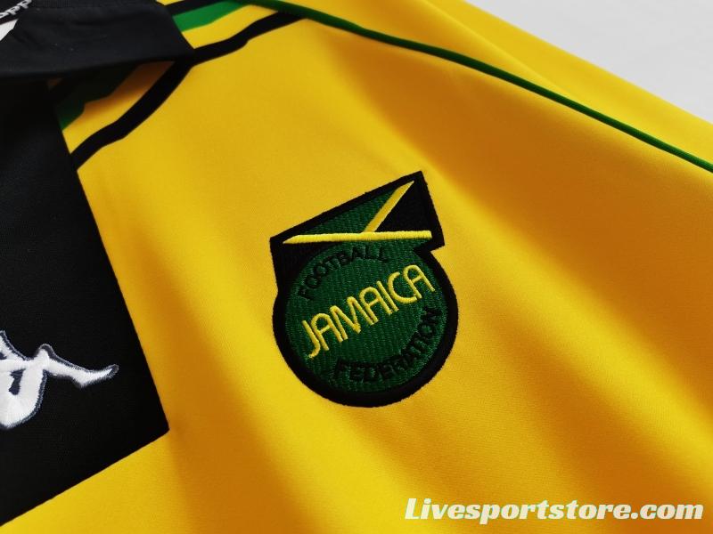 Retro 1998 Jamaica Home Soccer Jersey