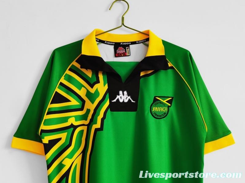 Retro 1998 Jamaica Away Soccer Jersey