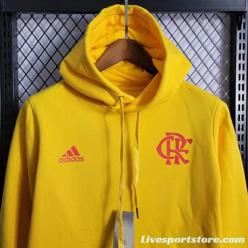 2022 Flamengo Unisex Hoodie Yellow