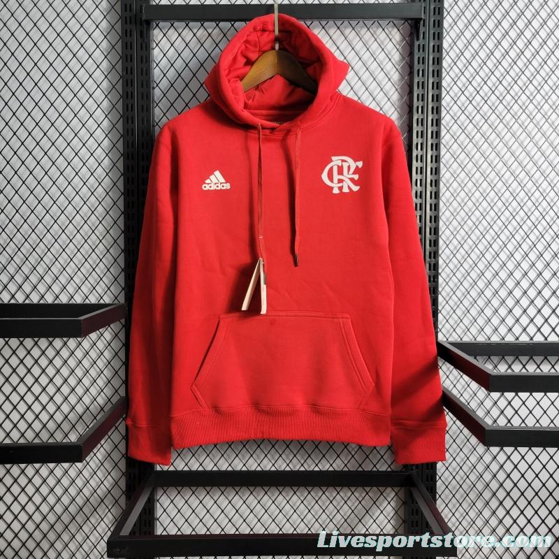 2022 Flamengo Men's And Women's Hoodie Red