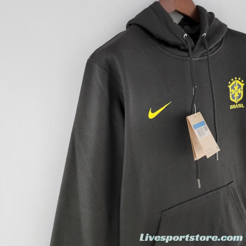 2022 Brazil Hoodie Black