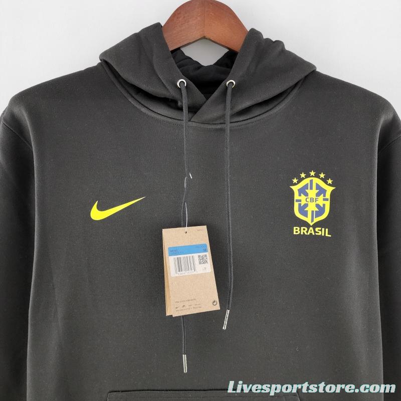 2022 Brazil Hoodie Black