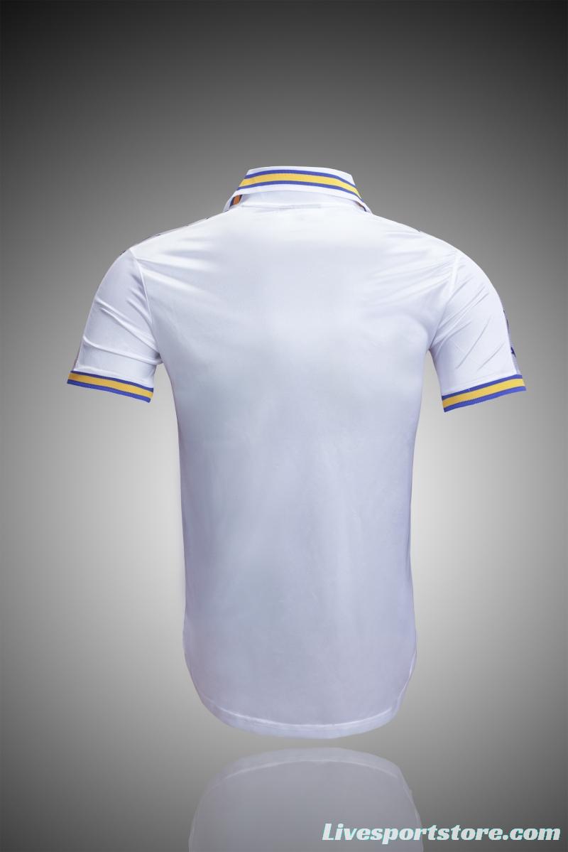 Retro 98/99 Leeds United Home Soccer Jersey