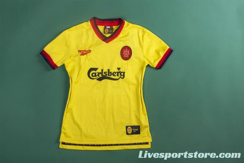 Retro 97/99 Liverpool Away Soccer Jersey