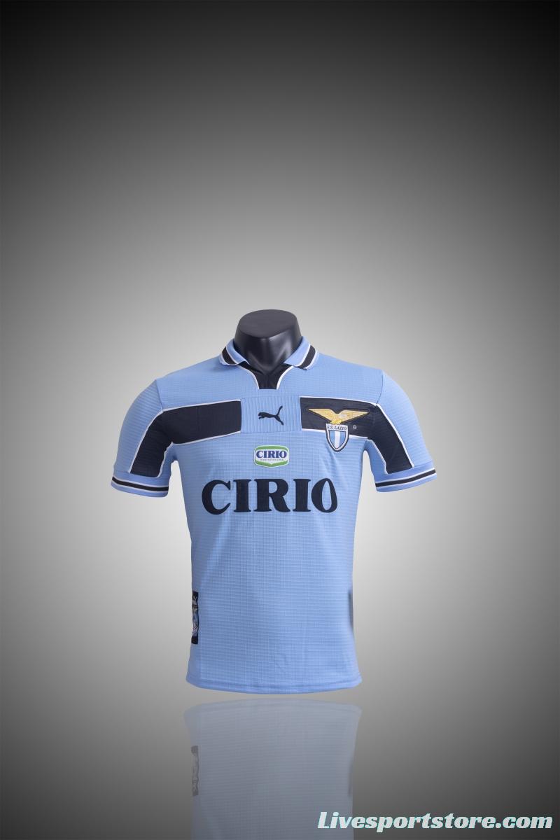 RETRO 98/00 Lazio Home Soccer Jersey