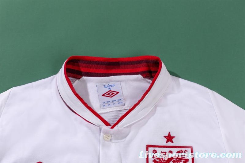 Retro 2012 England Home Soccer Jersey