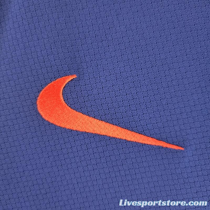 2022 Netherlands World Cup Shirt Away Soccer Jersey