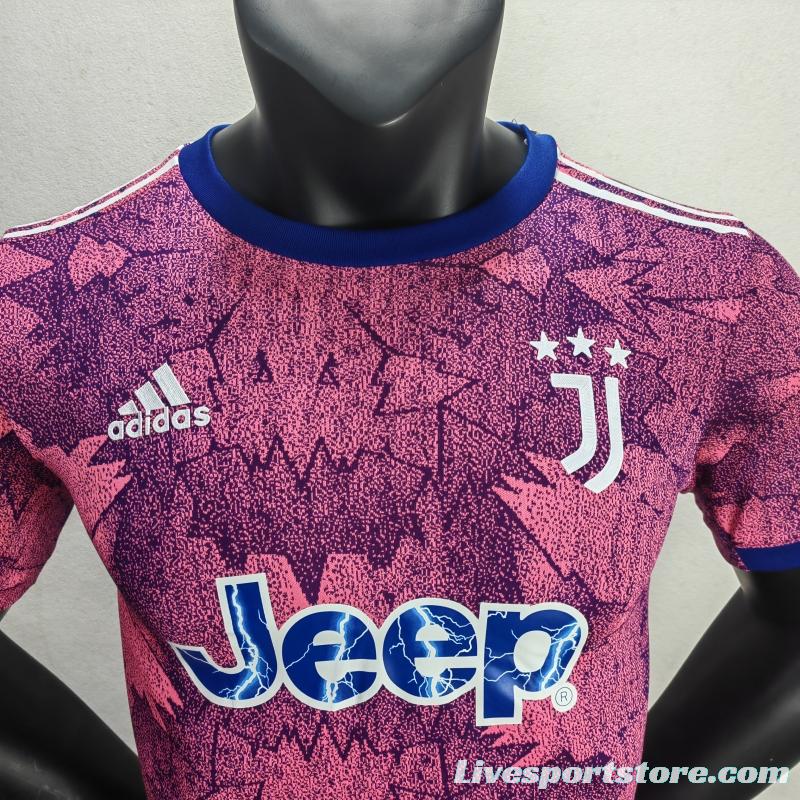 Player Version 22/23 Juventus Third Soccer Jersey