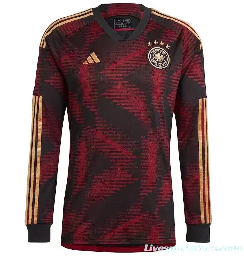 2022 Germany Home Long Sleeve Jersey