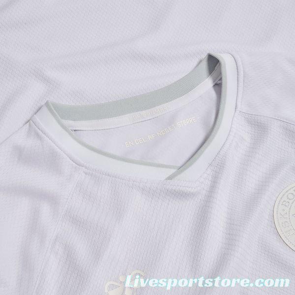 2022 Denmark Away White Jersey