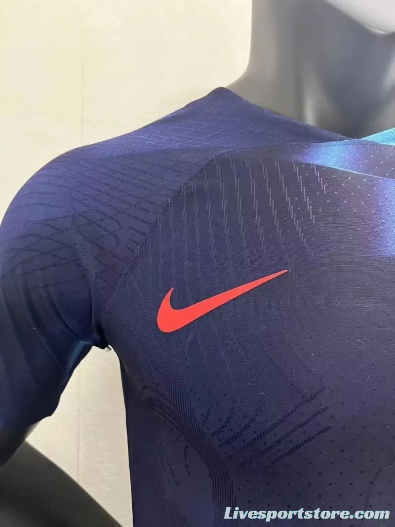 Player Version 2022 Croatia Away Jersey