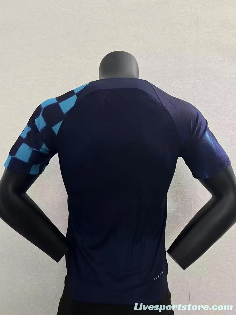 Player Version 2022 Croatia Away Jersey