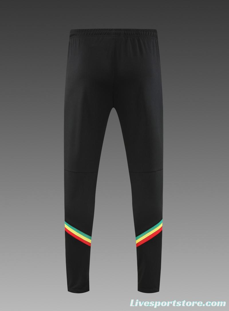 2022 Senegal White Half Zipper Tracksuit