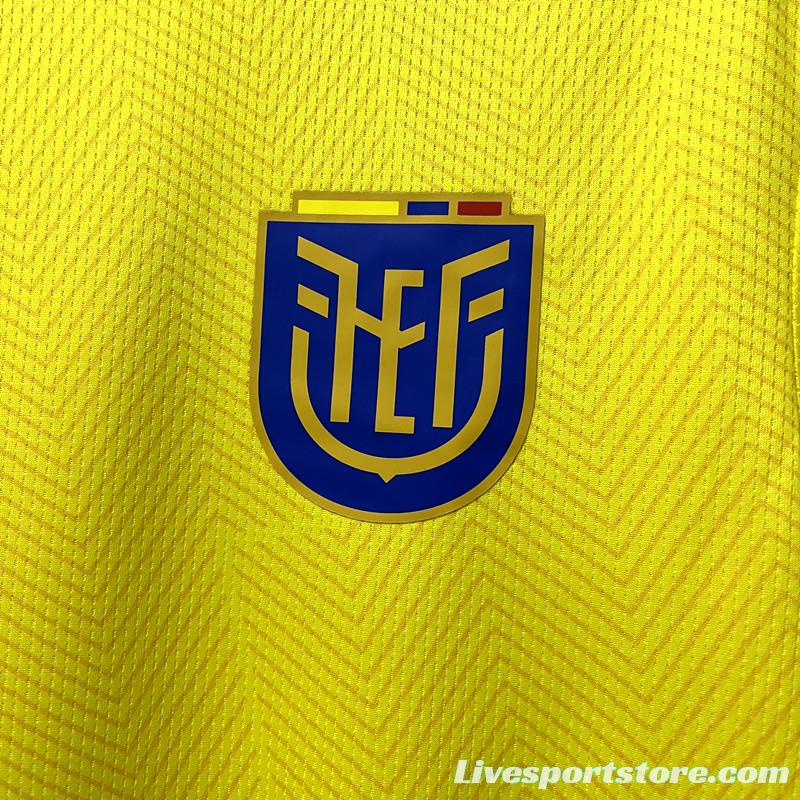 2022 Ecuador Home Jersey