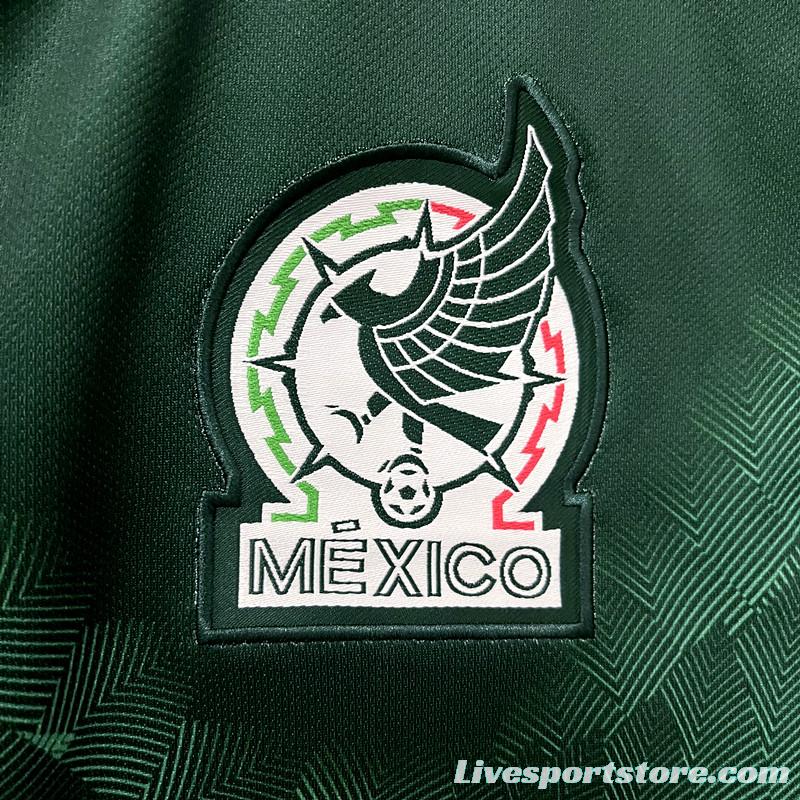 2022 Mexico Green Pre-Match Jersey