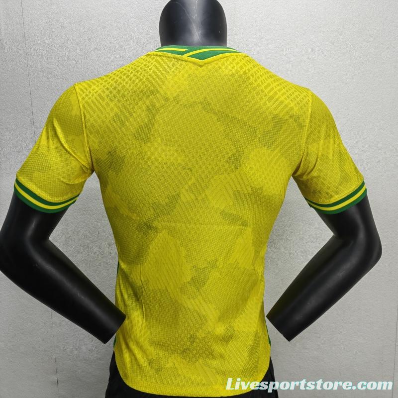 Player Version 2022 Brazil Yellow Special Jersey