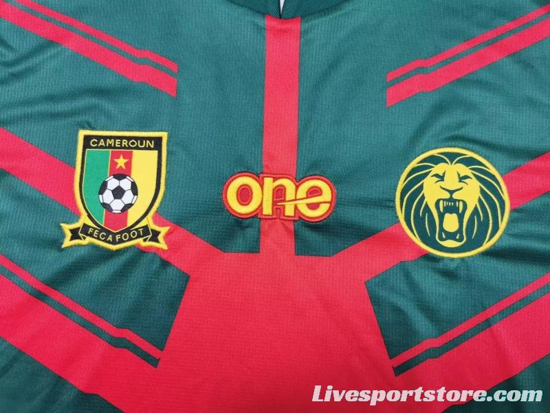 2022 Cameroon RED Jersey