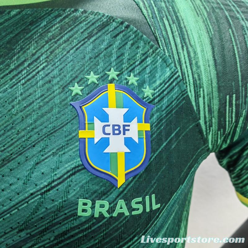 Player Version 2022 Brazil Green Special Jersey