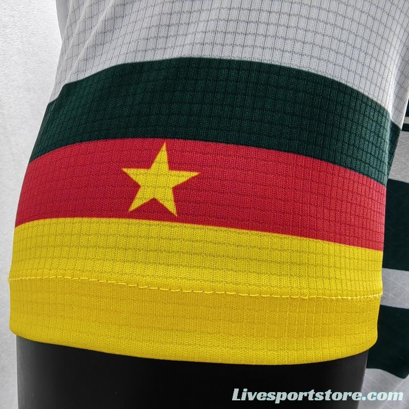 Player Version 2022 Cameroon Third White Jersey