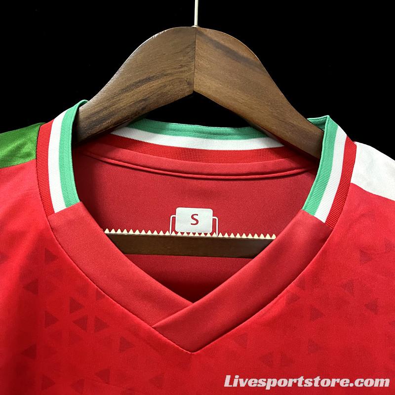 2022 Iran Away Red Jersey