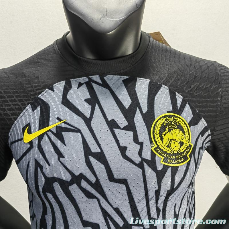 Player Version 23/24 Malaysia Away Black Jersey