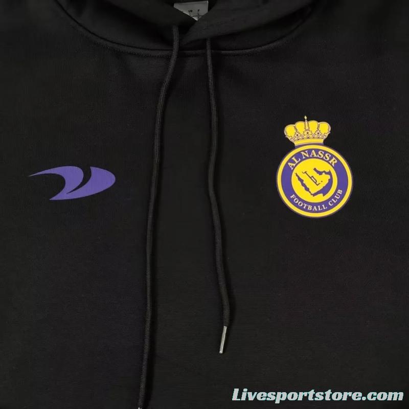 22/23 Al-Nassr FC Home CR7 Ronaldo Black Tracksuit Hoodie