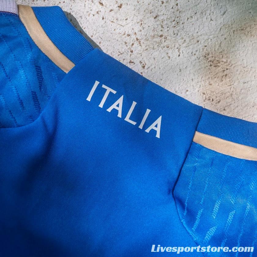 Player Version 2023 Italy Home Jersey