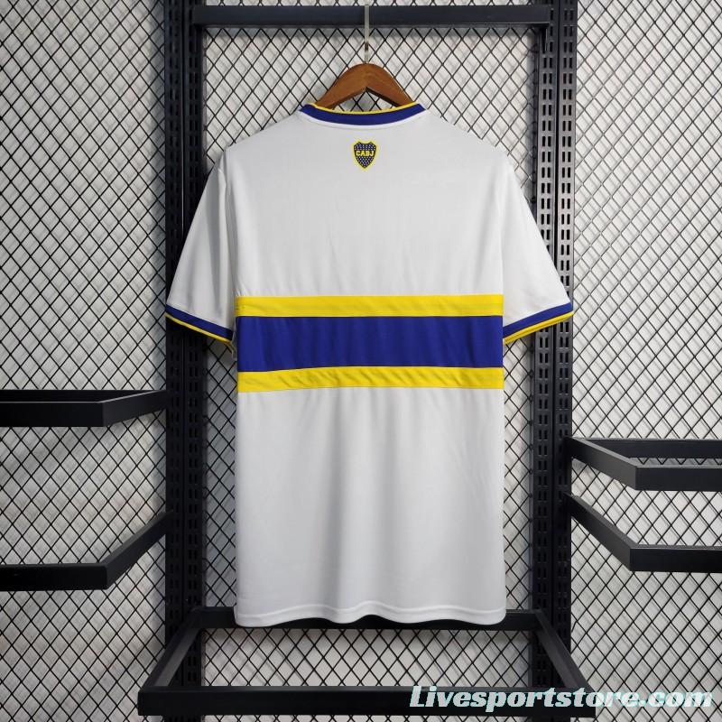 22-23 Boca Juniors Away White Jersey