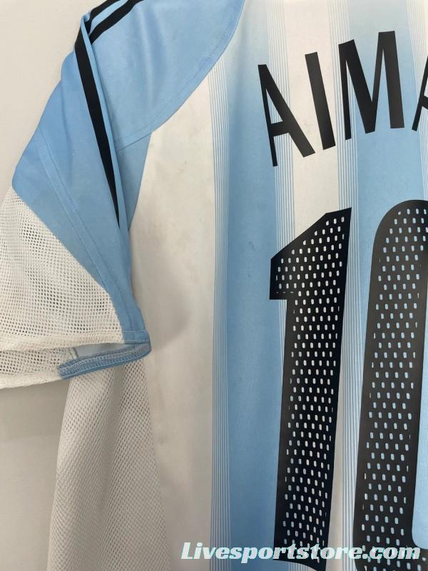 Retros 2004 Argentina Home Jersey