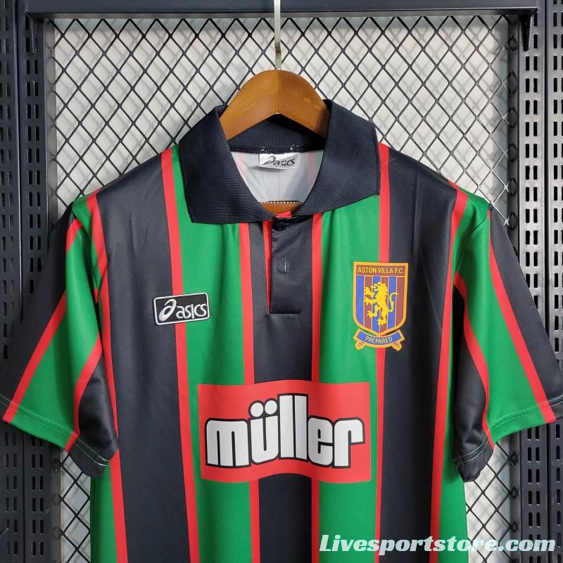 Retro 1993/95 Aston Villa Away Soccer Jersey