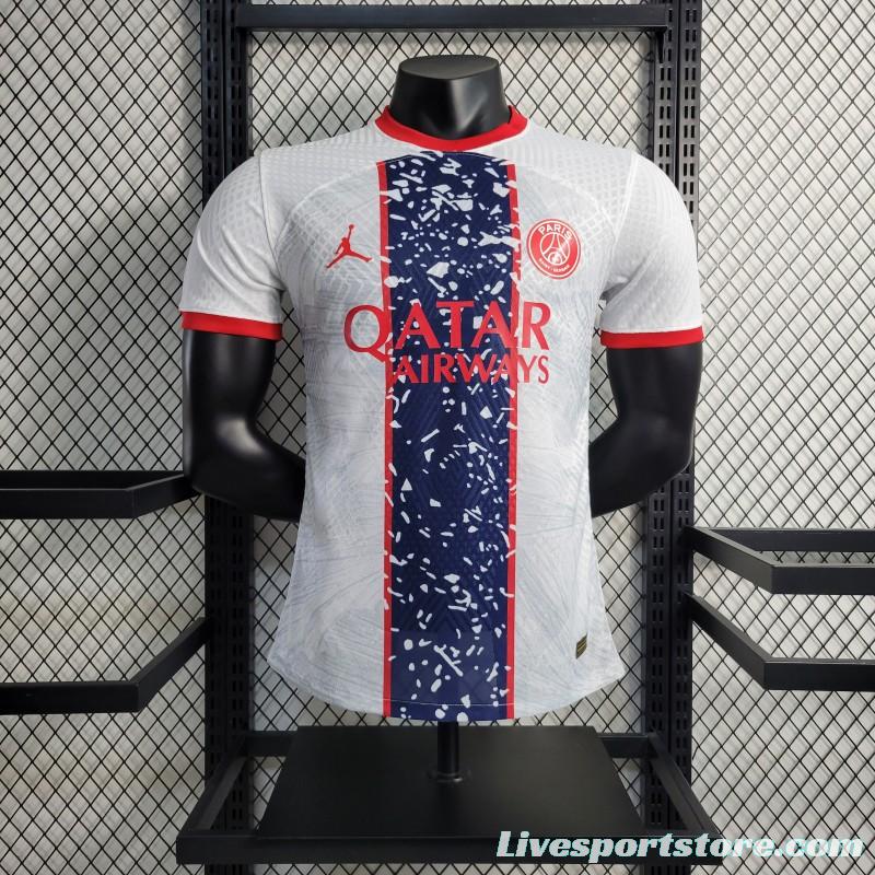 Player Version 23-24 PSG Training White Jersey