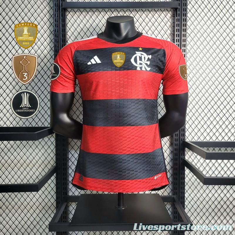 Player Version 23/24 Flamengo With All Sponsors+Patches