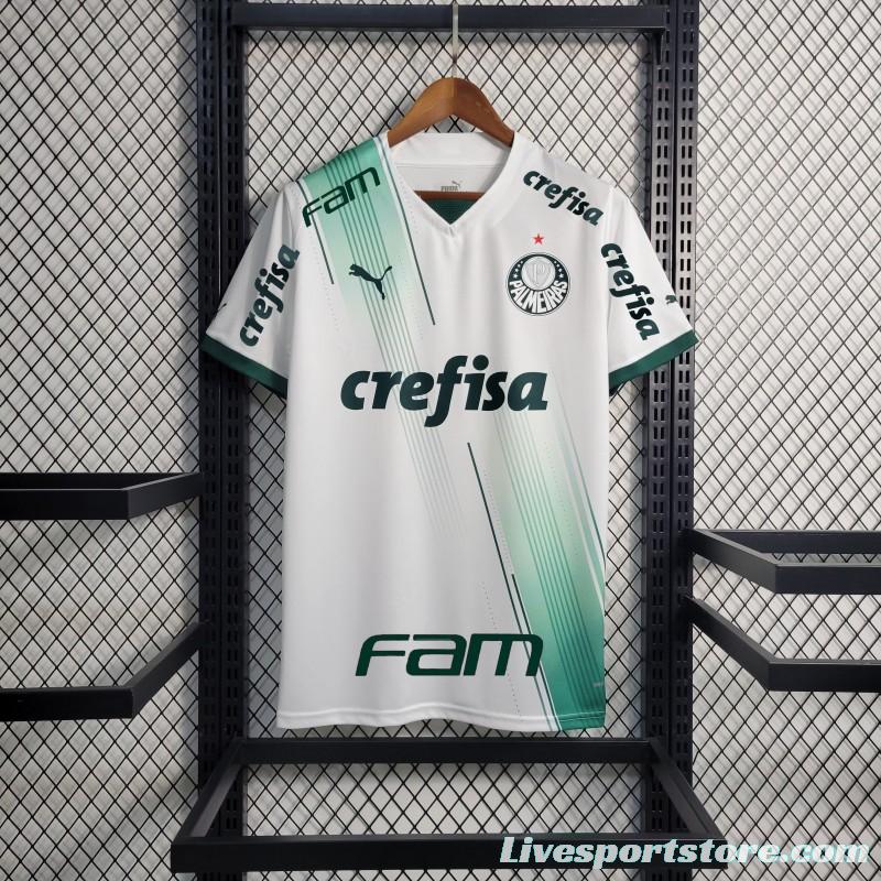 23/24 Palmeiras Away Jersey +With Full Sponsors+Patches