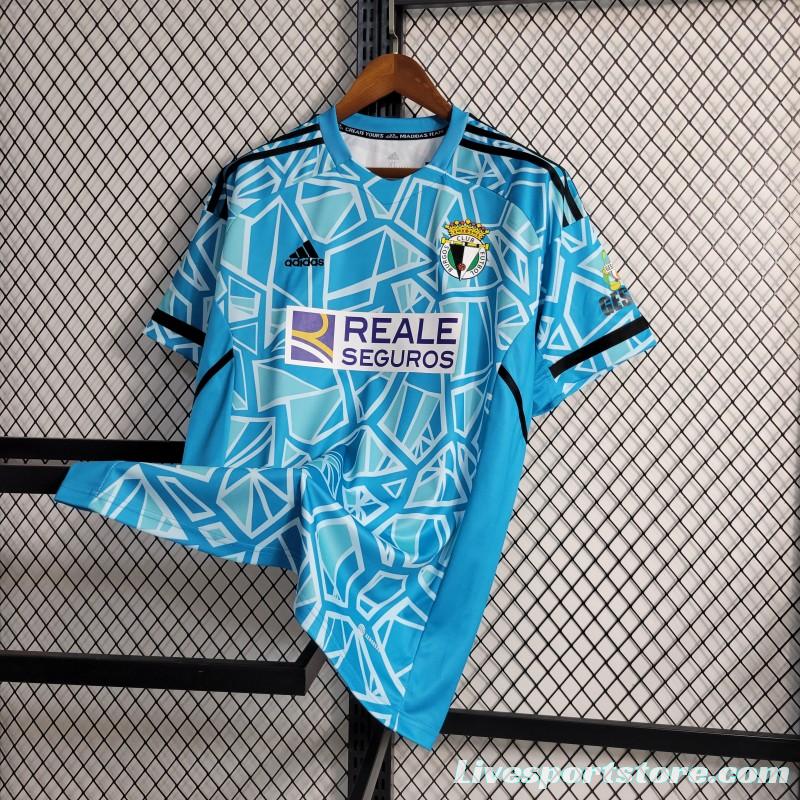 23/24 Burgos CF Blue Goalkeeper Jersey