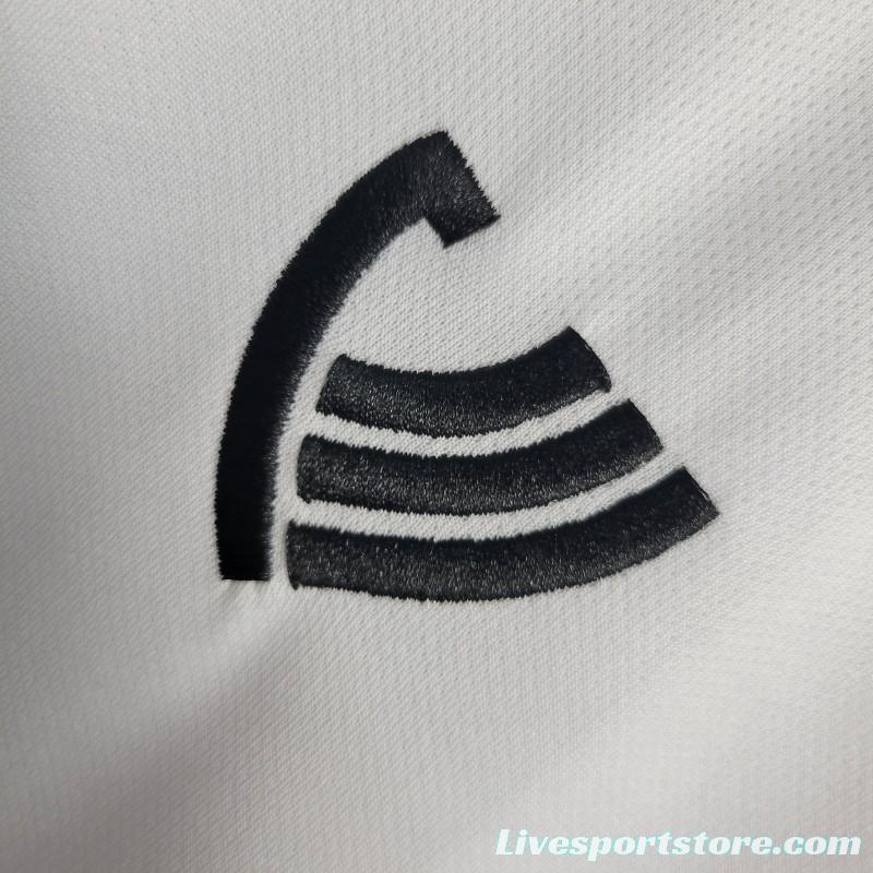 23-24 Ceara Sporting White Jersey -No Sponsor