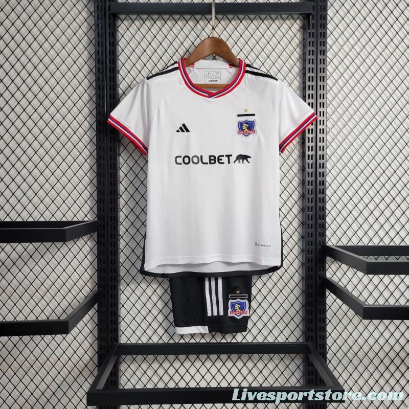 23-24 KIDS COLO COLO Home Jersey Size 16-28