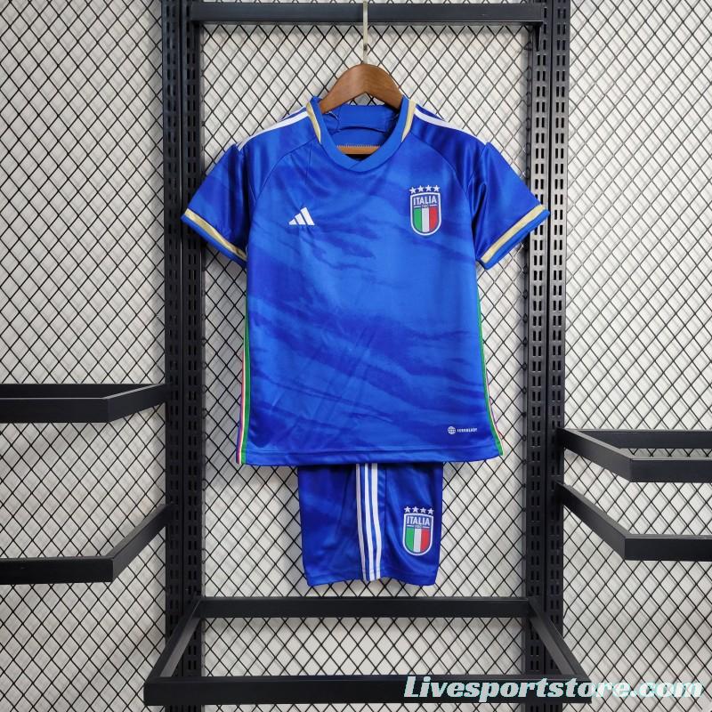 2023 KIDS Italy Home Jersey