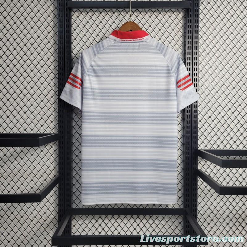 23-24 Flamengo Grey Stripe Special Edition Jersey