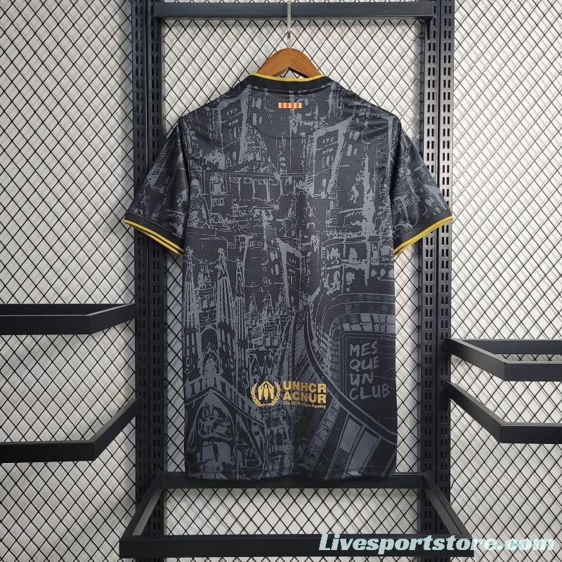 23-24 Barcelona Black Gold Special Edition Jersey