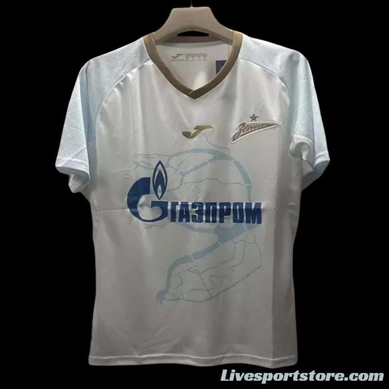 23/24 Zenit Away White Jersey